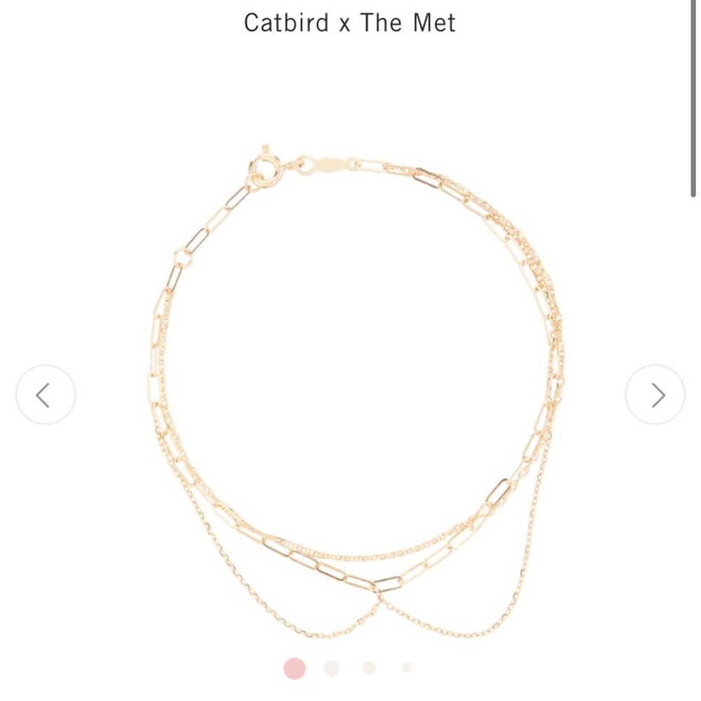 Catbird x The Met Spun Gold Bracelet